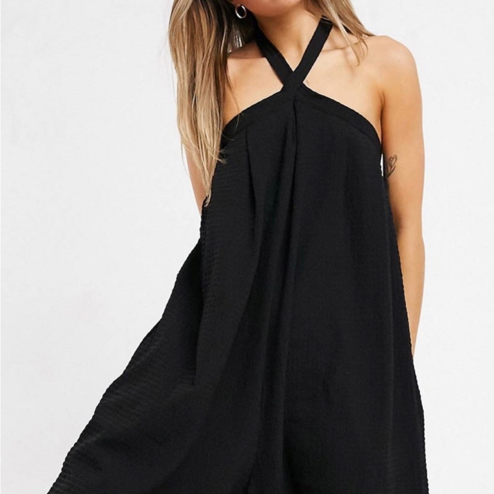 Wide leg jumpsuit